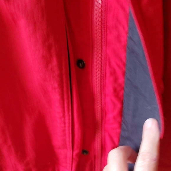 L.L. Bean Red and Black Ski Jacket Weather-Resistant Quilted Design - Picture 10 of 16